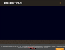 Tablet Screenshot of bardenasaventure.com